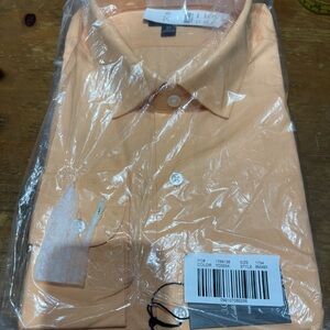 J. Crew Men's Light Orange Dress Shirt